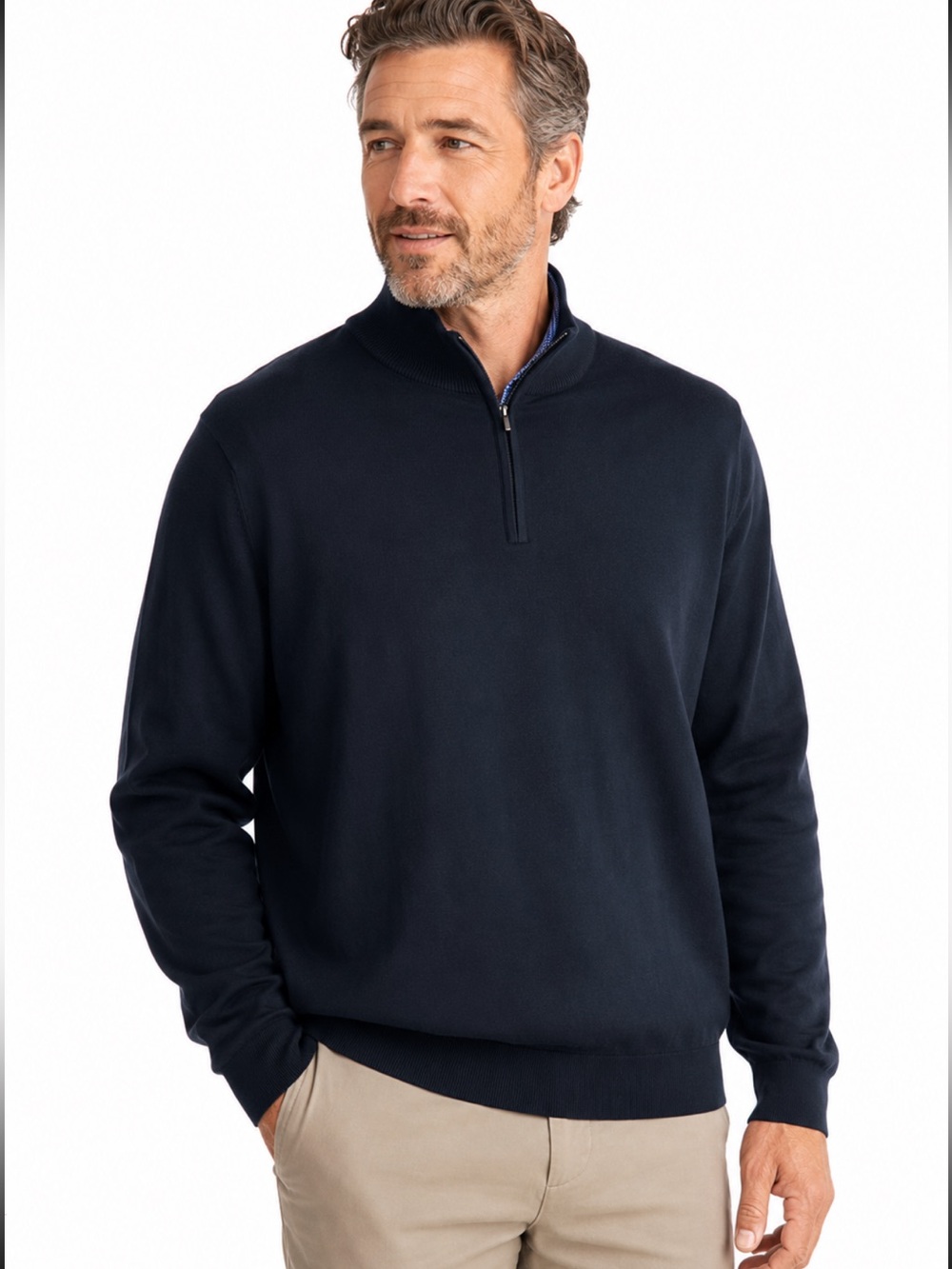 Fairway & Greene size XXL Long sleeve golf shirt. made in Peru 100% PIMA cotton.